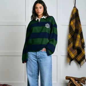 Dairy Boy (The  American) Green and Blue Rugby Top